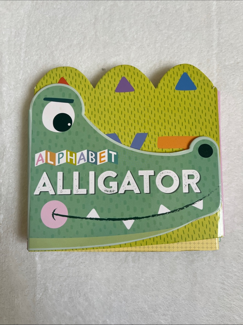 Alphabet Alligator By Chris Stanley Chidlren's Board Book